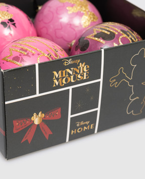 Disney Набор елочных шаров Minnie Mouse 4 шт DN90420