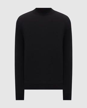 Tom Ford Чорний гольф з вовни KML013YMW103