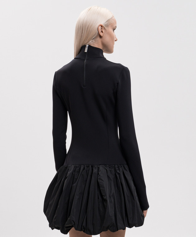 Off-White Черное платье 2FU00375T изображение 4