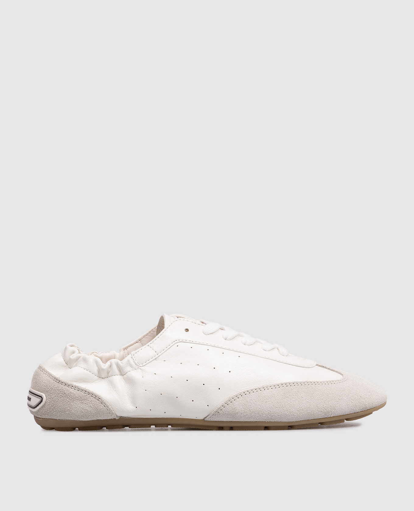 

Белые кожаные кроссовки LEWIS, Белый, Кроссовки