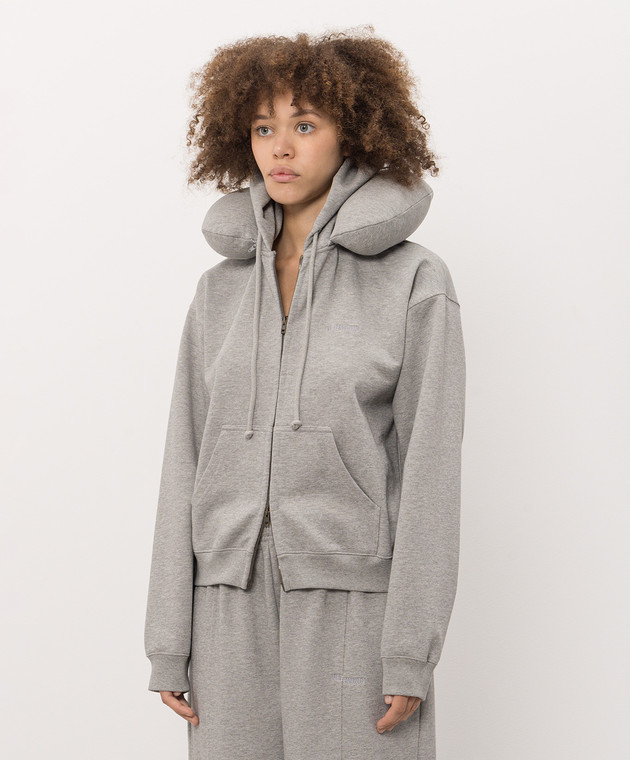 Vetements Сіра спортивна куртка з подушкою MH27ZU153G зображення 3