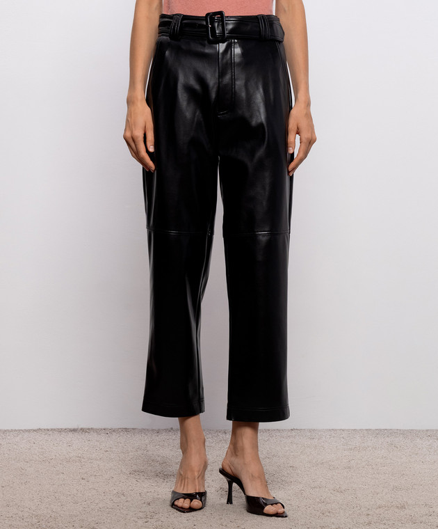 Twinset Чорні штани з поясом 262TP2051 зображення 3