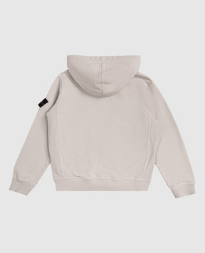 Stone Island Дитяча сіра спортивна куртка з логотипом K2S166100003S0A2024