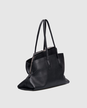 The Attico Черная замшевая сумка-тоут La Passeggiata 250WAH00054LBT117AA