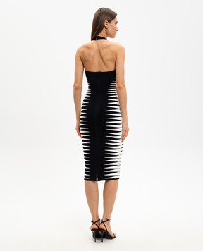 Herve Leger Чорна сукня Amaris 46CBI8566908