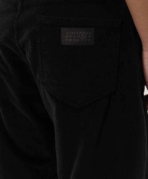 Maison Margiela MM6 Чорні джинси SH0LA0009M35952 зображення 5