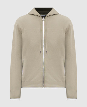 Stefano Ricci Зелена спортивна куртка з контрастним окантуванням K616447FCRF26114