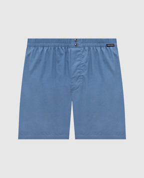 Dolce&Gabbana Сині труси-боксери вільного крою M3A12TON0ED