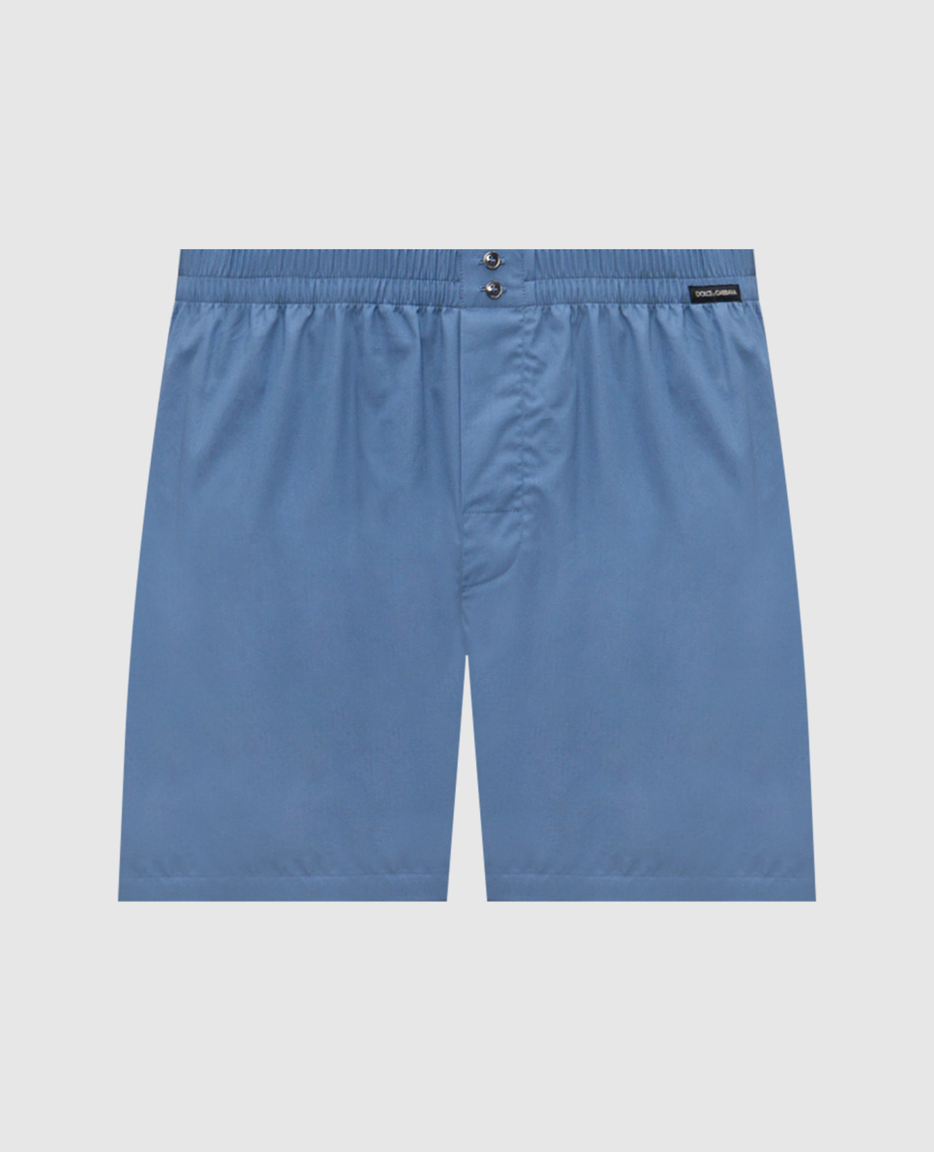 Синие трусы-боксеры свободного кроя