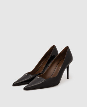 Giuseppe Zanotti Чорні шкіряні лаковані туфлі Raquel I460018