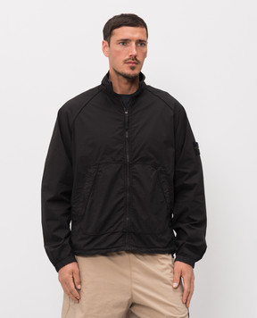 Stone Island Черная куртка с логотипом патча L1S156100044S0003