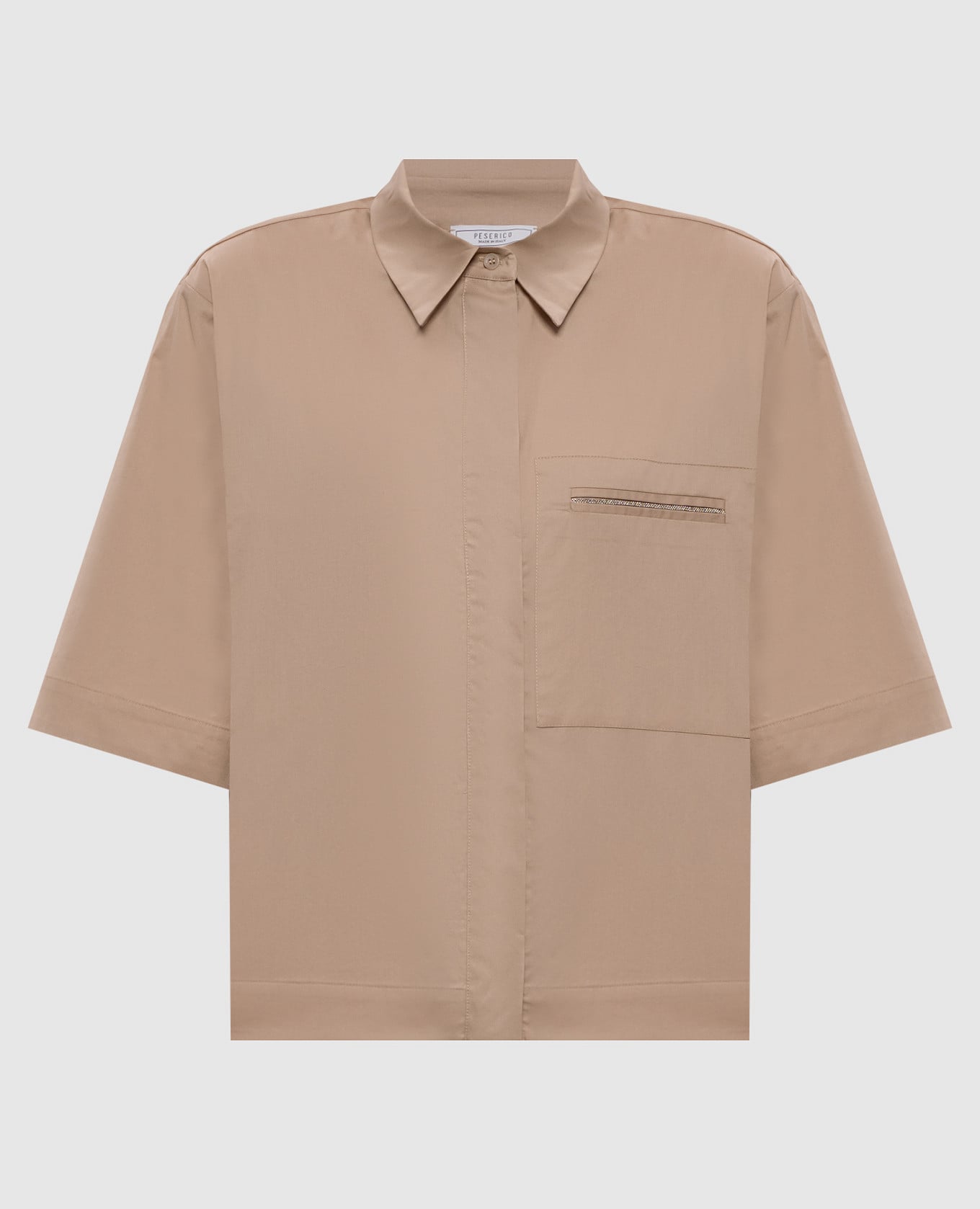 Бежевая рубашка