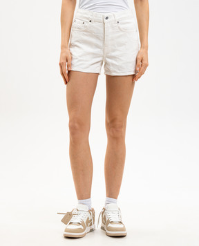 Off-White Білі джинсові шорти Star 2YC019S26DEN001