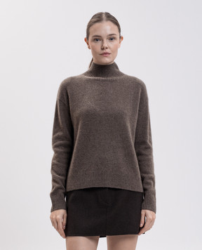 Max Mara Коричневий светр NOCINO з вовни яка SMMNOCINO