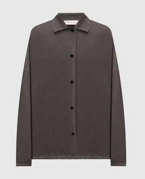 Fear of God Серая куртка с принтом логотипа FG9M64658BCG