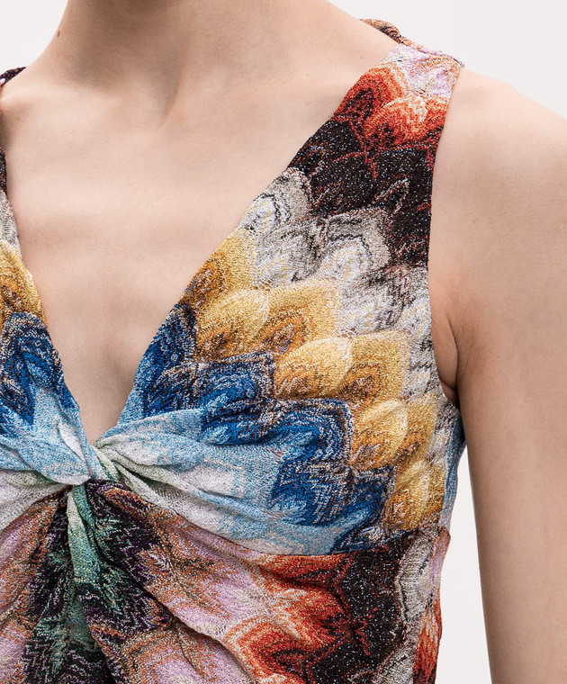 Missoni Топ в узор с люрексом DS26SK13BR015J изображение 5