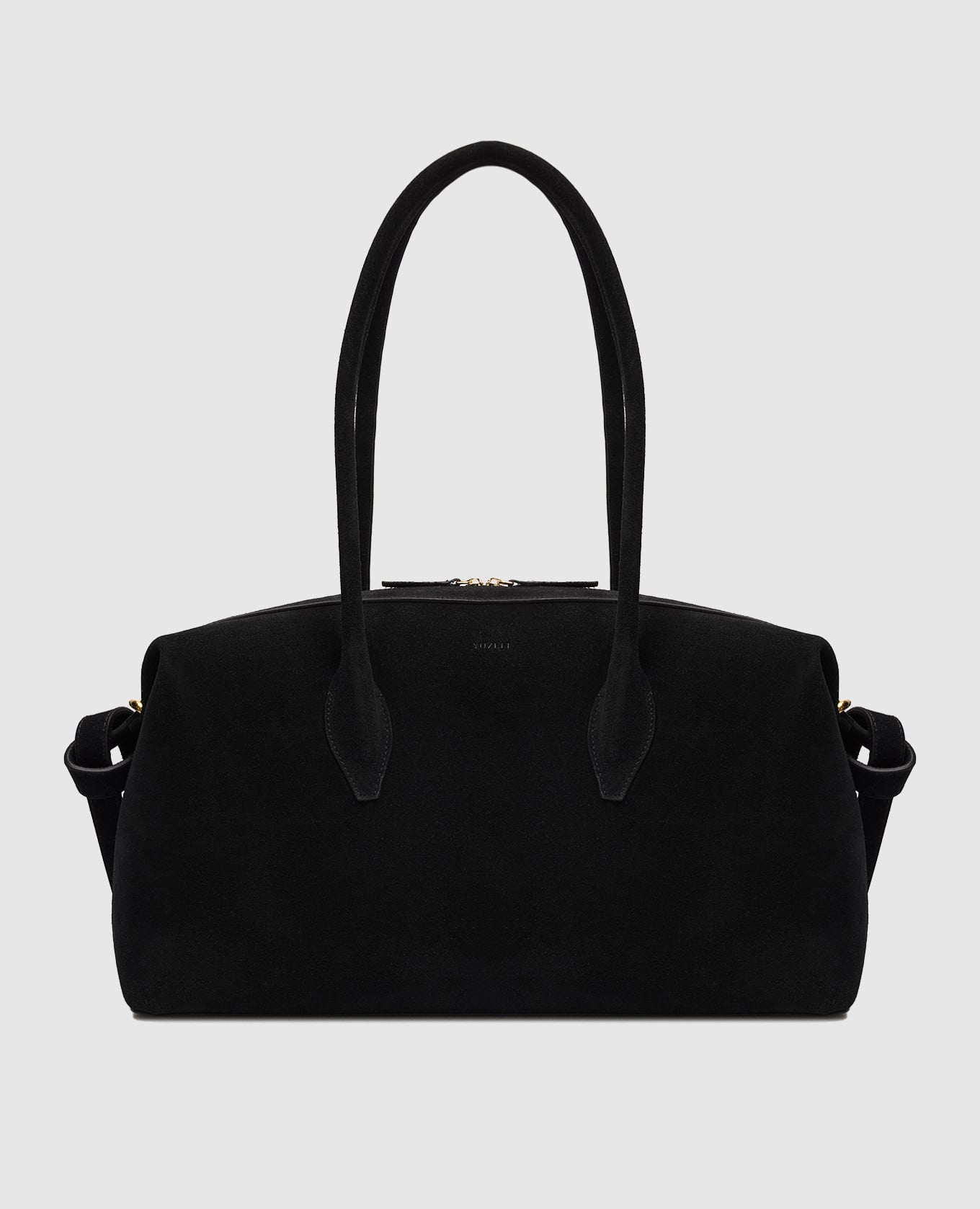 Черная замшевая сумка BRIOCHE