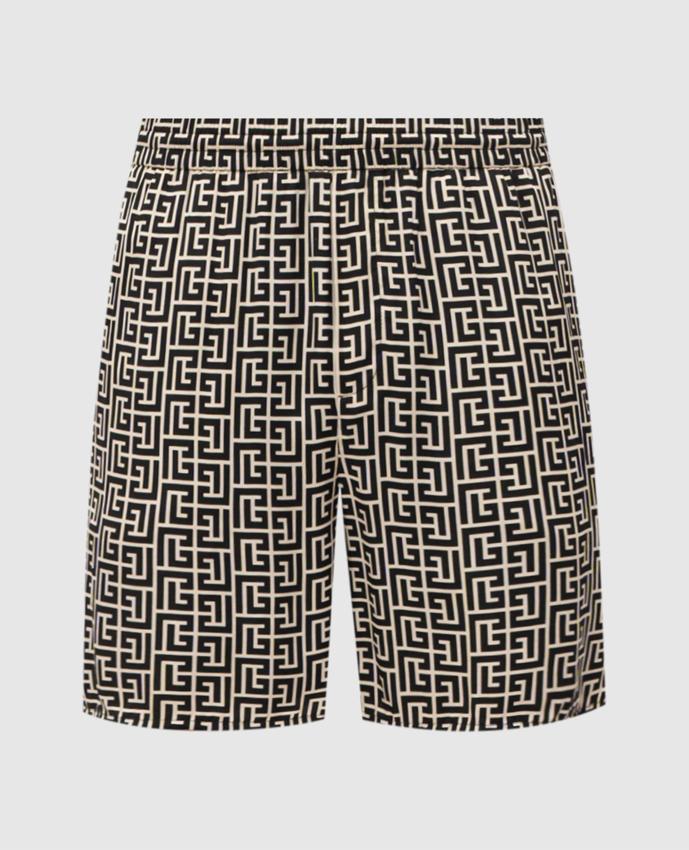 

Шорты в узор монограммы PB Labyrinthe, Белый, Шорты