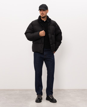 Stone Island Черное поло с нашивкой логотипа L2S152200012S0018