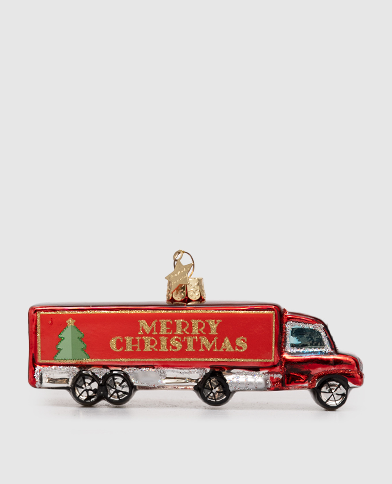 

Елочная игрушка Truck Merry Christmas, Красный, Декор