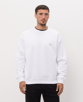 Dolce&Gabbana Белый свитшот G9AHSTG7Q2O