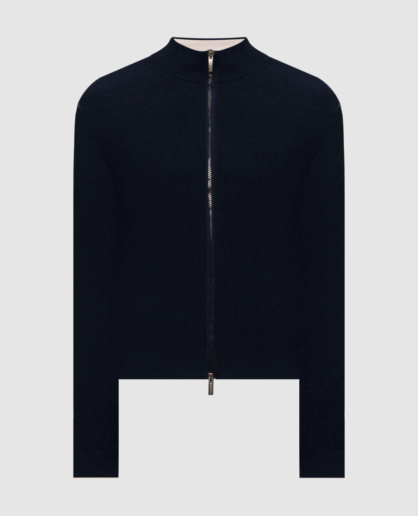 Синий кардиган