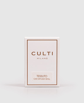 Culti Milano Ароматизированный съемный блок Tessuto в диффузор для автомобиля PREAUTTES57X35BIA0000