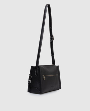 JW Anderson Черная кожаная сумка Loafer HB0767LA0377