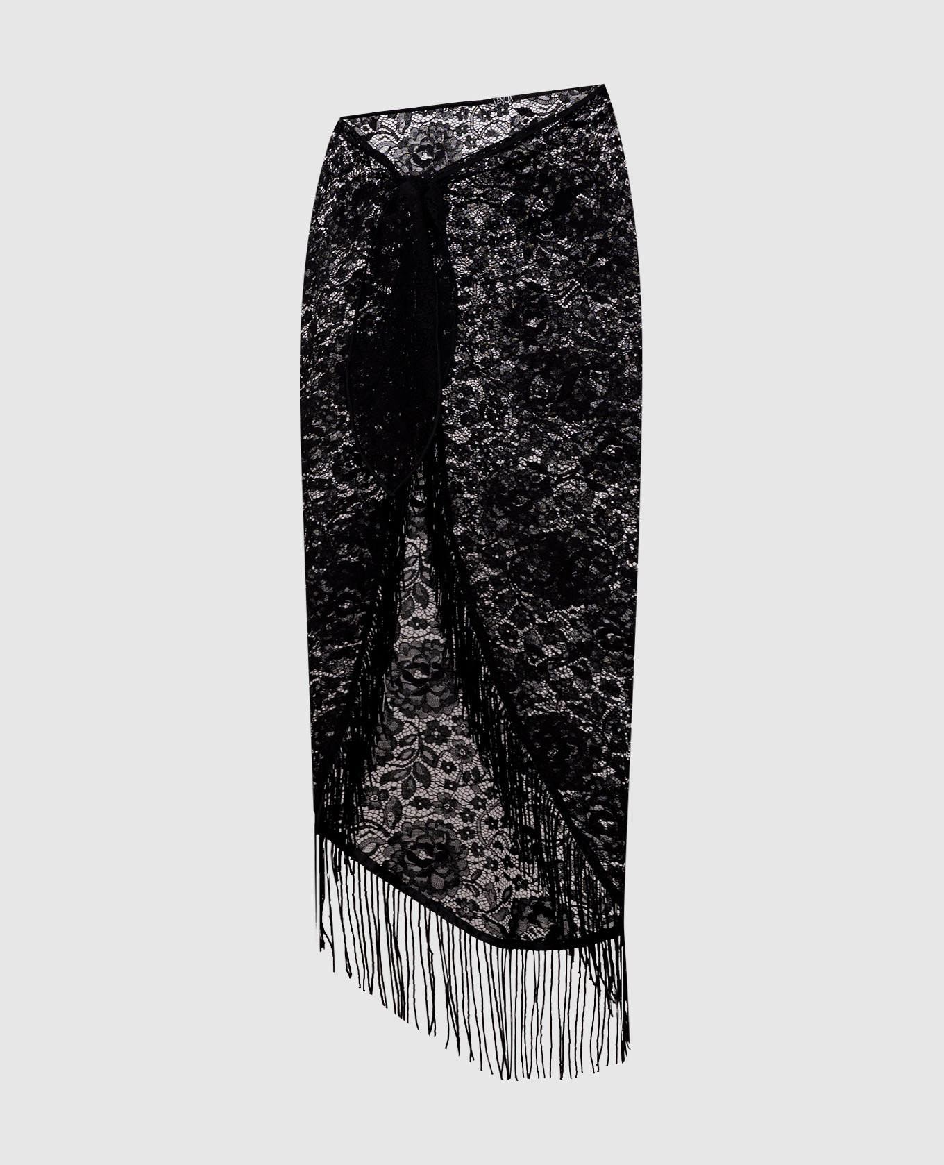Черное парео BOHEMIA из кружева