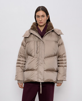 Max & Co Коричневий пуховик CURSORE CURSORE