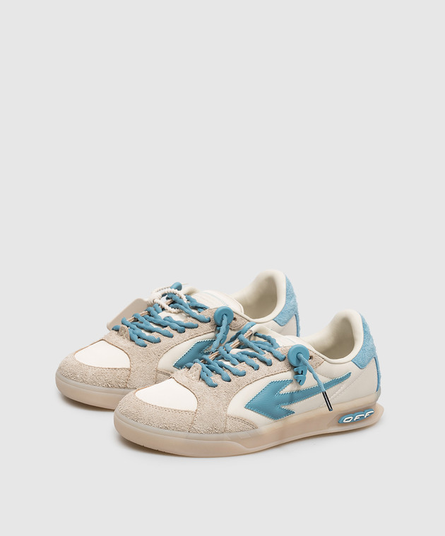 Off-White Бежеві комбіновані кросівки End Of Play OF05761430 зображення 2