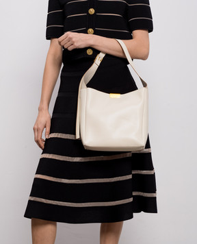 Gianni Chiarini Шкіряна сумка Luz кольору айворі BS11990LSR