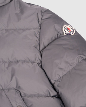 Moncler ENFANT Детский серый пуховик Xhante L29541A0003353A5E