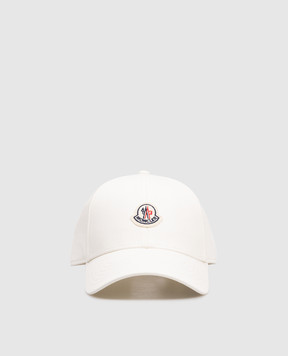 Moncler Кепка цвета айвори с нашивкой логотипа L10913B0004804863