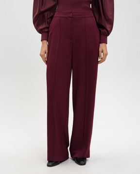 Simkhai Брюки Kyra бордового цвета 5254031Q
