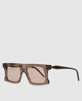 Kuboraum Коричневі сонцезахисні окуляри D76 KRSD76DT0000002M