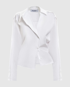 The Attico Біла сорочка з вишивкою логотипа 260WCH00045CCC052AA