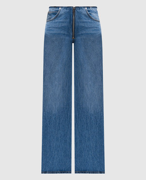Alexander Wang Синие джинсы с эффектом потертости 4DC1264902
