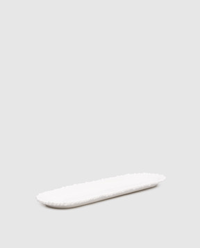 Baci Milano Біла сервірувальна тарілка SER2COL01