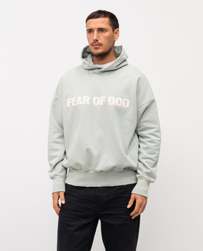 Fear of God Блакитне худі Heaven з вінтажним ефектом FG25FW1212115BHF