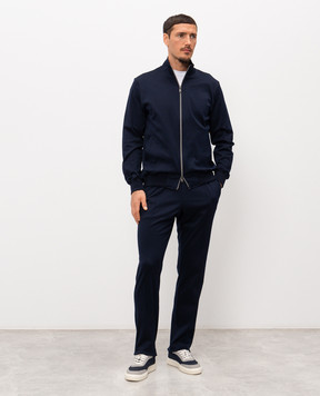 CAPOBIANCO Синій спортивний костюм з пластиною логотипа 20M451BI0020M708BI00