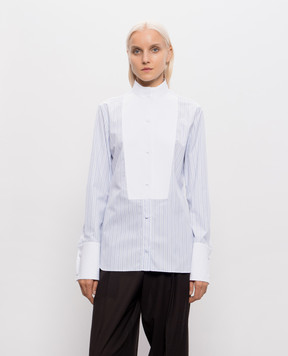 Tom Ford Голубая рубашка в полоску CA3344FAX1808