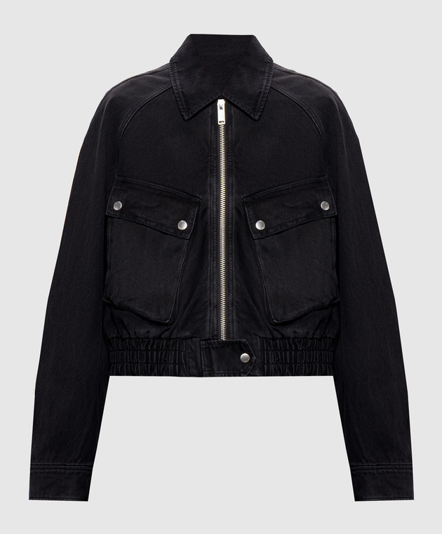 3.1 Phillip Lim Чорна джинсова куртка F26160952MDD