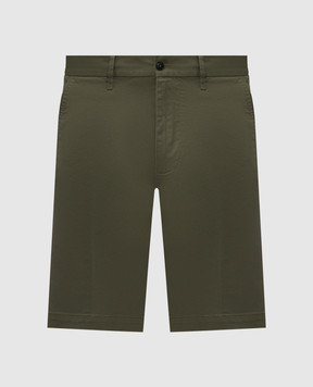 Cashmere&Whiskey Шорти кольору хакі з бавовни 0276109345