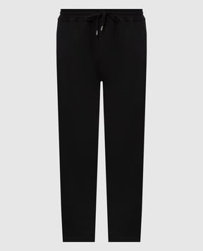 Brunello Cucinelli Черные спортивные штаны MM8313243G