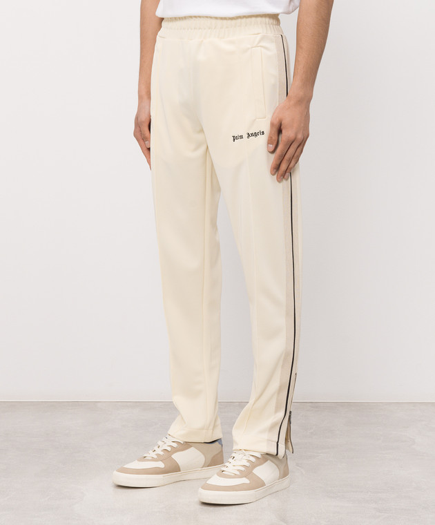 Palm Angels Спортивні штани кольору айворі PMCJ020S26FAB001 зображення 2