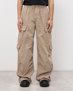 Juun.j Бежевые брюки карго JC6121P11A