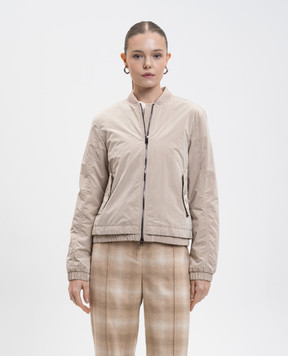 Woolrich Бежевий бомбер Grace CFWWOU2101FRUT5092