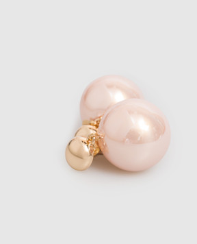 Dolman Bijoux Розовые серьги с логотипом 17269