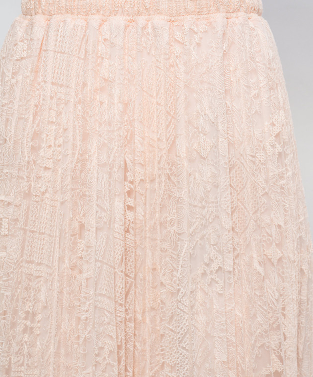 Ermanno Scervino Рожева спідниця D482O761FDUCX зображення 5